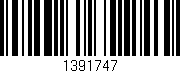 Código de barras (EAN, GTIN, SKU, ISBN): '1391747'