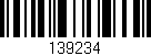 Código de barras (EAN, GTIN, SKU, ISBN): '139234'