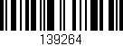 Código de barras (EAN, GTIN, SKU, ISBN): '139264'