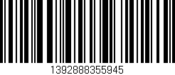 Código de barras (EAN, GTIN, SKU, ISBN): '1392888355945'