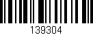 Código de barras (EAN, GTIN, SKU, ISBN): '139304'