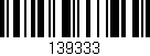 Código de barras (EAN, GTIN, SKU, ISBN): '139333'