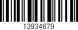 Código de barras (EAN, GTIN, SKU, ISBN): '13934679'