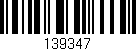 Código de barras (EAN, GTIN, SKU, ISBN): '139347'