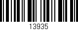 Código de barras (EAN, GTIN, SKU, ISBN): '13935'