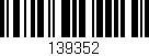 Código de barras (EAN, GTIN, SKU, ISBN): '139352'