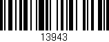 Código de barras (EAN, GTIN, SKU, ISBN): '13943'