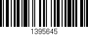 Código de barras (EAN, GTIN, SKU, ISBN): '1395645'