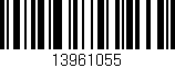 Código de barras (EAN, GTIN, SKU, ISBN): '13961055'