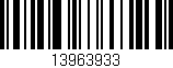 Código de barras (EAN, GTIN, SKU, ISBN): '13963933'
