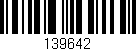 Código de barras (EAN, GTIN, SKU, ISBN): '139642'