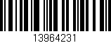 Código de barras (EAN, GTIN, SKU, ISBN): '13964231'