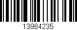Código de barras (EAN, GTIN, SKU, ISBN): '13964235'