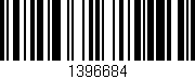 Código de barras (EAN, GTIN, SKU, ISBN): '1396684'
