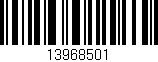 Código de barras (EAN, GTIN, SKU, ISBN): '13968501'