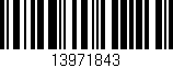 Código de barras (EAN, GTIN, SKU, ISBN): '13971843'