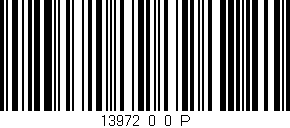 Código de barras (EAN, GTIN, SKU, ISBN): '13972_0_0_P'