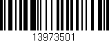 Código de barras (EAN, GTIN, SKU, ISBN): '13973501'