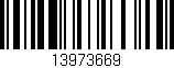 Código de barras (EAN, GTIN, SKU, ISBN): '13973669'