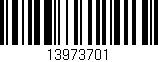 Código de barras (EAN, GTIN, SKU, ISBN): '13973701'