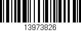 Código de barras (EAN, GTIN, SKU, ISBN): '13973826'
