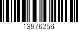 Código de barras (EAN, GTIN, SKU, ISBN): '13976256'