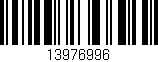 Código de barras (EAN, GTIN, SKU, ISBN): '13976996'