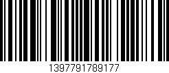 Código de barras (EAN, GTIN, SKU, ISBN): '1397791789177'
