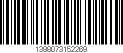 Código de barras (EAN, GTIN, SKU, ISBN): '1398073152269'