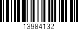 Código de barras (EAN, GTIN, SKU, ISBN): '13984132'