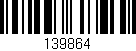 Código de barras (EAN, GTIN, SKU, ISBN): '139864'