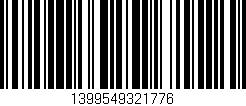 Código de barras (EAN, GTIN, SKU, ISBN): '1399549321776'