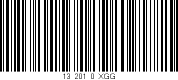 Código de barras (EAN, GTIN, SKU, ISBN): '13_201_0_XGG'