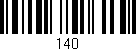 Código de barras (EAN, GTIN, SKU, ISBN): '140'