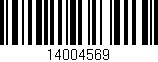 Código de barras (EAN, GTIN, SKU, ISBN): '14004569'