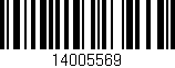 Código de barras (EAN, GTIN, SKU, ISBN): '14005569'