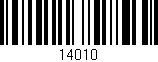 Código de barras (EAN, GTIN, SKU, ISBN): '14010'