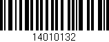 Código de barras (EAN, GTIN, SKU, ISBN): '14010132'