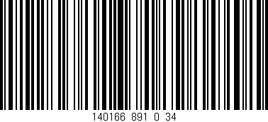 Código de barras (EAN, GTIN, SKU, ISBN): '140166_891_0_34'