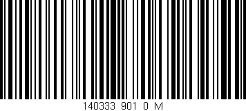 Código de barras (EAN, GTIN, SKU, ISBN): '140333_901_0_M'