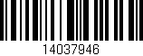 Código de barras (EAN, GTIN, SKU, ISBN): '14037946'