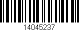 Código de barras (EAN, GTIN, SKU, ISBN): '14045237'