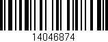 Código de barras (EAN, GTIN, SKU, ISBN): '14046874'