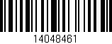 Código de barras (EAN, GTIN, SKU, ISBN): '14048461'