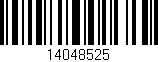 Código de barras (EAN, GTIN, SKU, ISBN): '14048525'