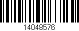 Código de barras (EAN, GTIN, SKU, ISBN): '14048576'