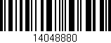Código de barras (EAN, GTIN, SKU, ISBN): '14048880'