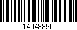 Código de barras (EAN, GTIN, SKU, ISBN): '14048896'