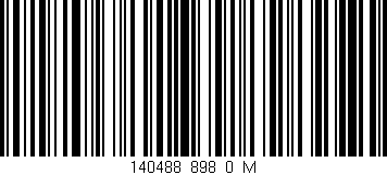 Código de barras (EAN, GTIN, SKU, ISBN): '140488_898_0_M'