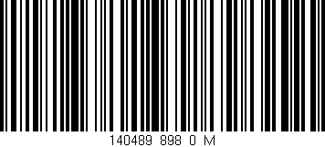 Código de barras (EAN, GTIN, SKU, ISBN): '140489_898_0_M'